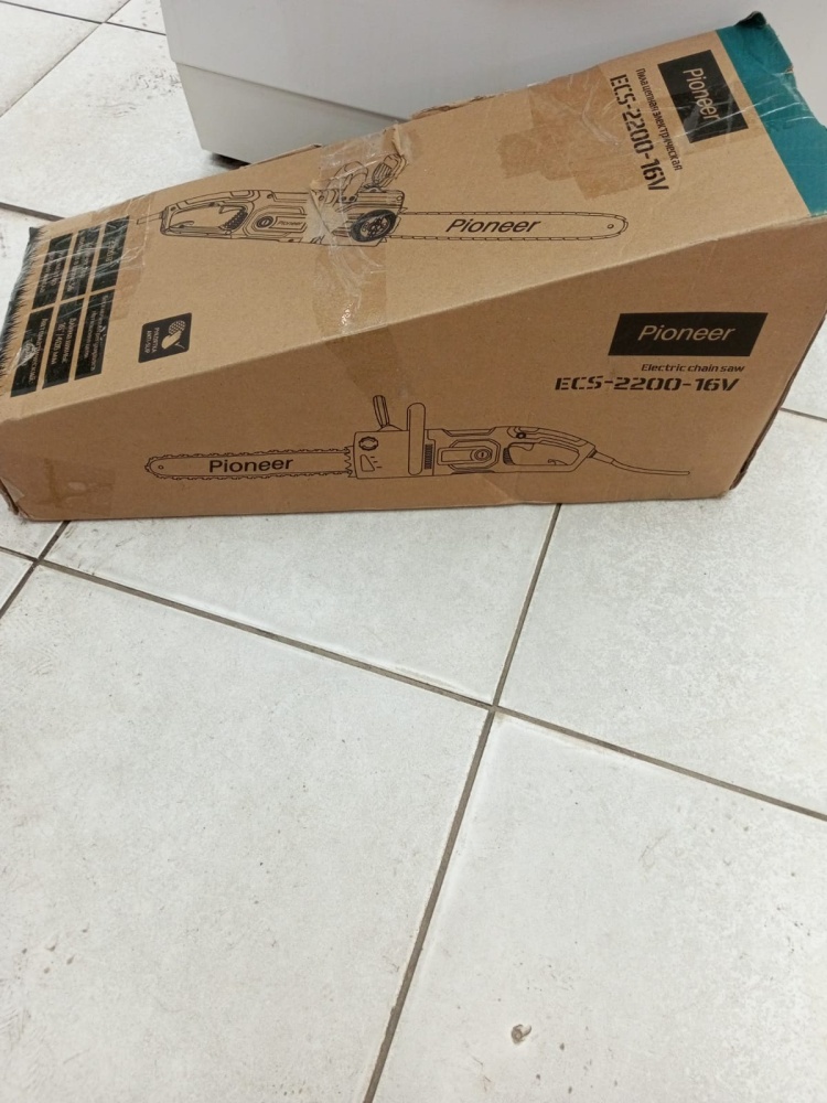 Цепная электропила Pioneer ecs2200-16v
