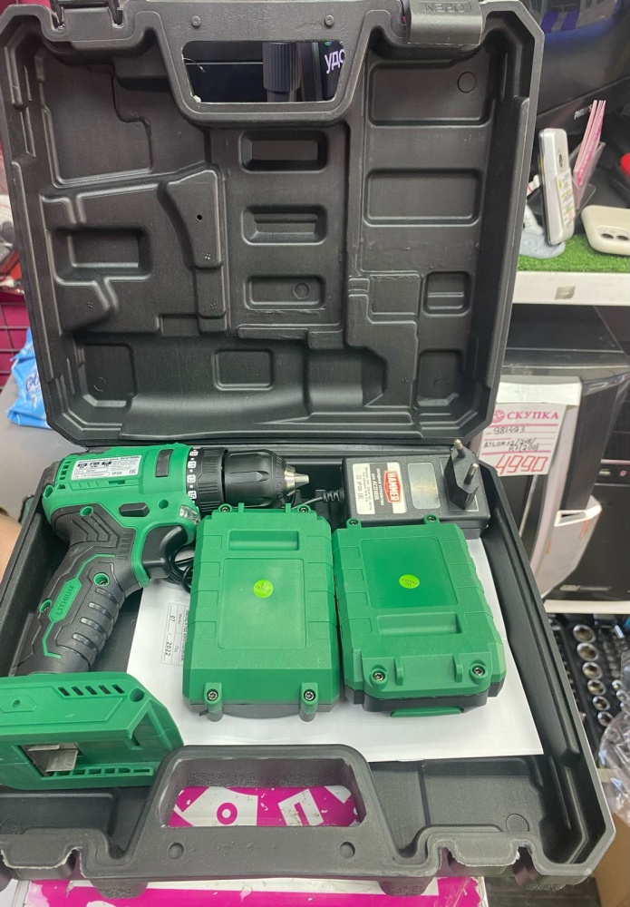 Шуруповерт Hammer 18v