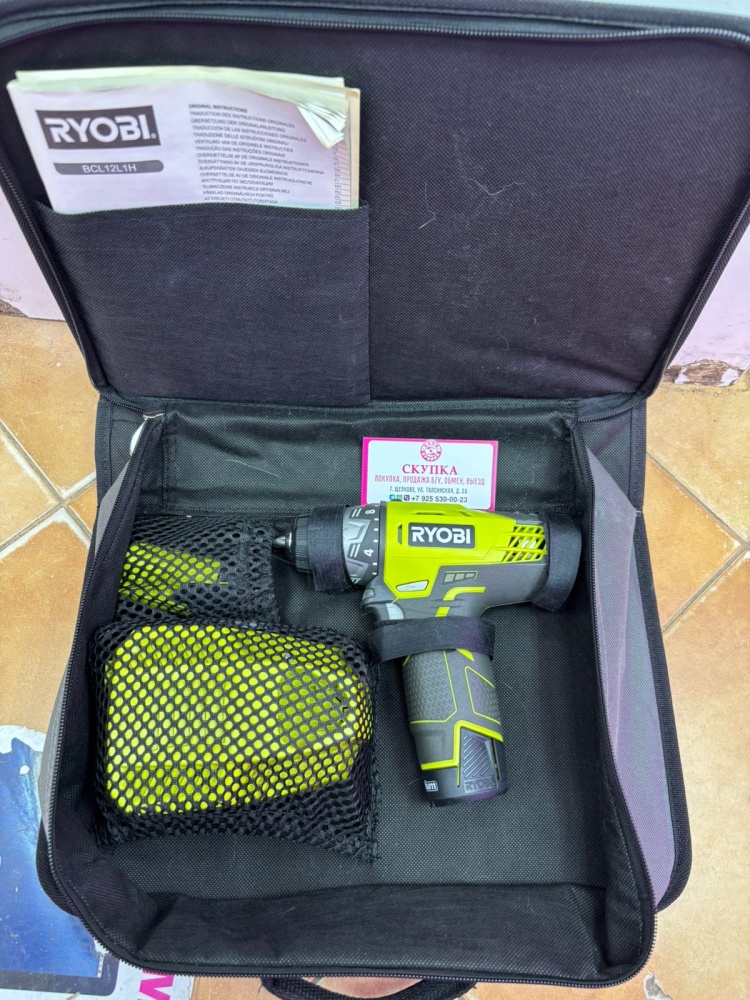 Шуруповерт Ryobi r12dd