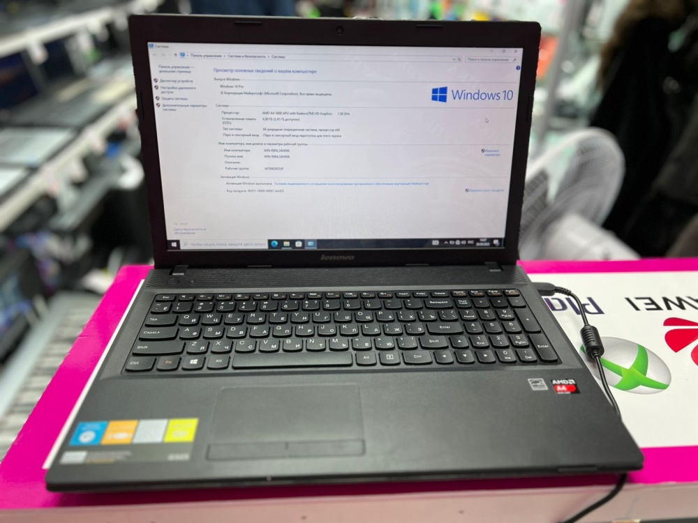 Ноутбук Lenovo G505 AMD A4-5000, 1.5 ГГц\4\500\