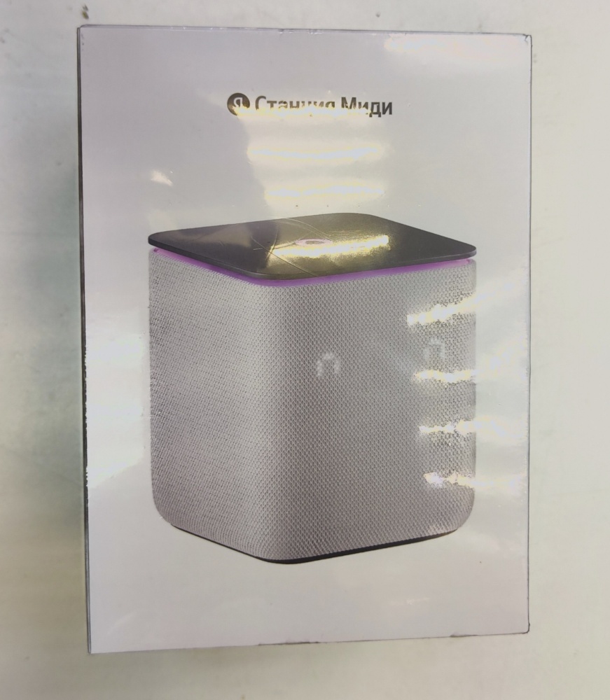 Акустика Яндекс-станция Миди (с часами)