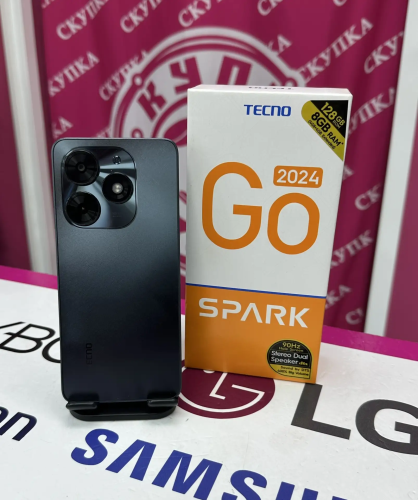 Мобильный телефон Tecno Spark Go 2024 4\128 Гб