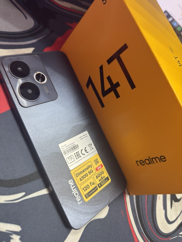 Смартфон Realme 14Т 8/256gb