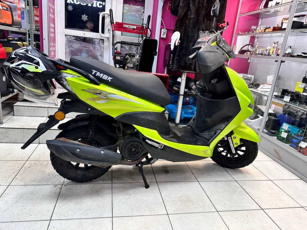 Мопеды TMBK SCOOTER SPORT FS 50CC GREEN BLACK