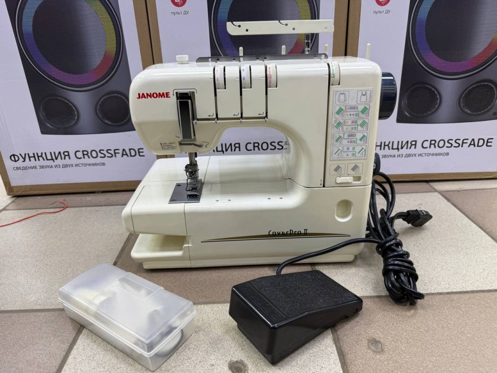 распошивальная машина Janome Cover Pro 2