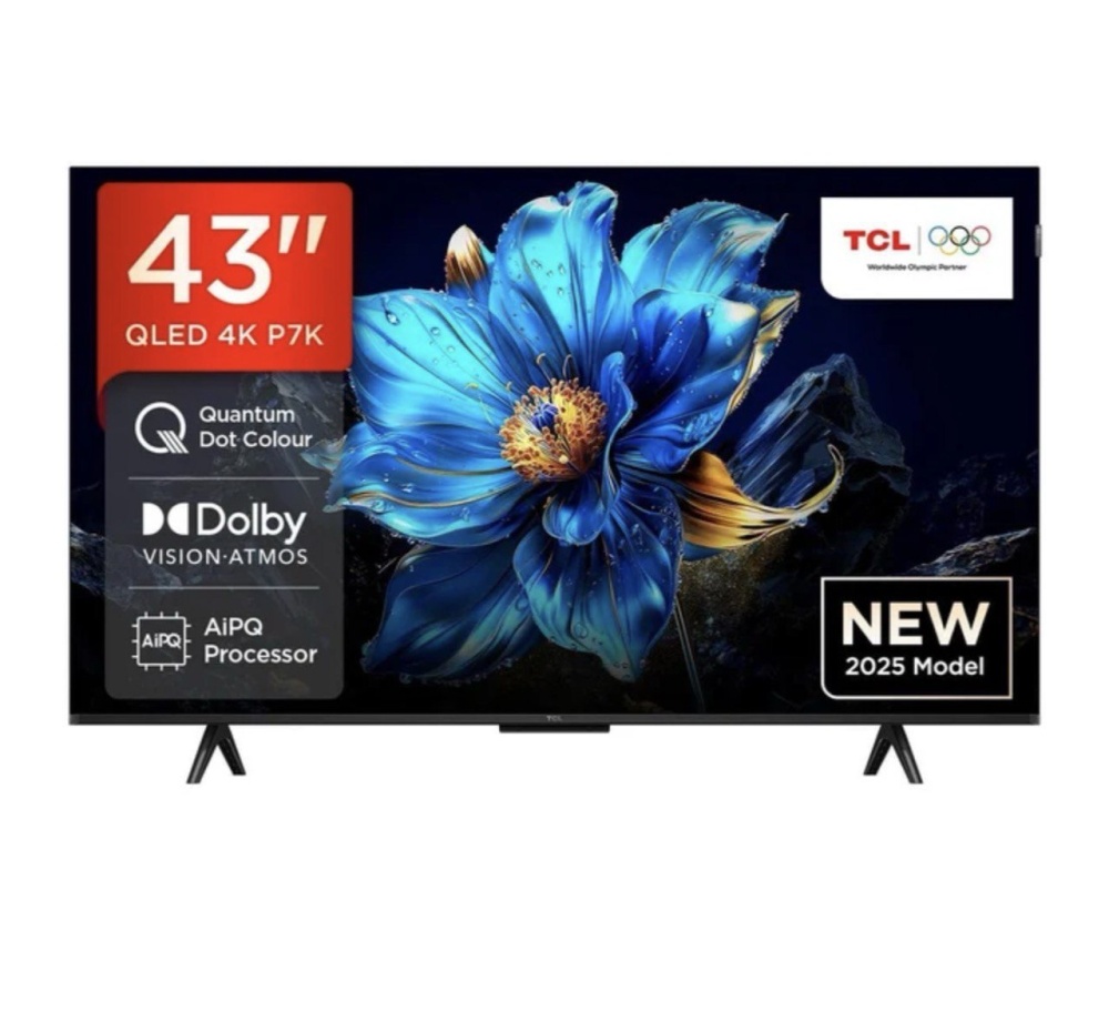 Телевизор TCL 43P7K 4K QLED