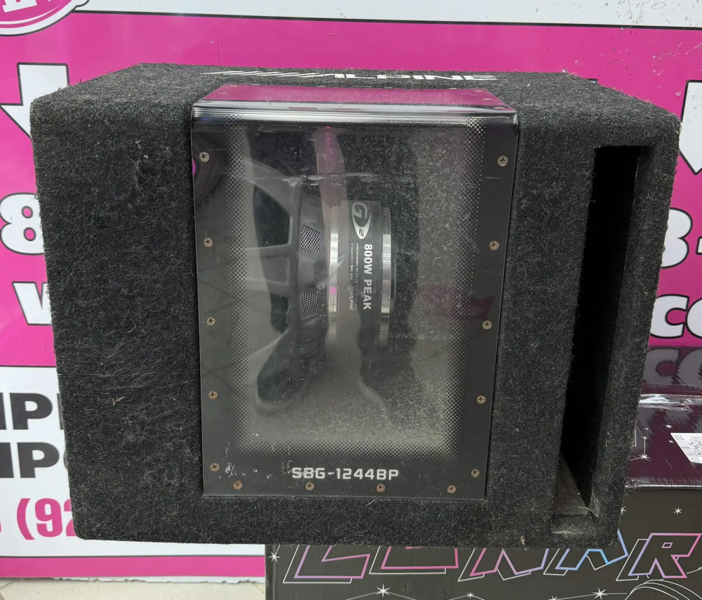 Автосабвуфер Alpine